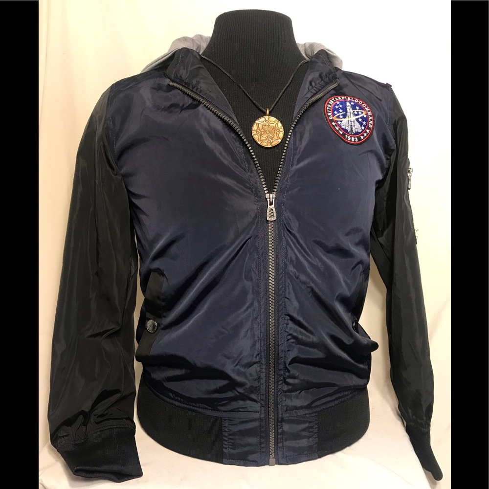 🔆 DISTORTION hoodie bomber jacket UNISEX